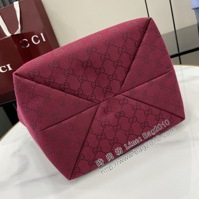 Gucci專櫃古馳最新款Totissima系列小號托特包肩背包 jh2521型號：788211